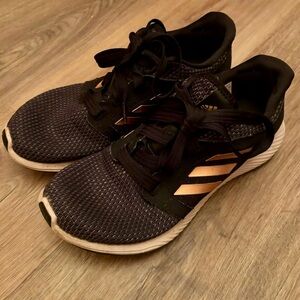 Adidas Edge Lux 3 Women’s Running Shoes Black with Subtle Gold Accents
